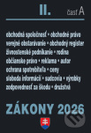 Zákony II.A / 2026 - Obchodné a občianske právo
