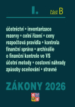 Zákony I/B 2026 Účetní zákony - Účetnictví, o cenách, platební styk, oceňování majetku,