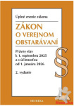 Zákon o verejnom obstarávaní : úplné znenie zákona : právny stav k 1. septembru 2025 a s účinnosťou