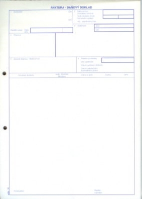 Faktura-daňový doklad A4 msk 24