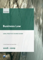 Business Law (Legal Practise Course Guides) 2008-2009