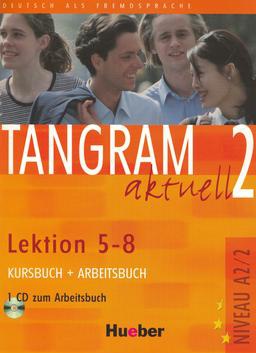 Tangram Aktuell 2 Lektion 5-8+CD kursbuch+arbeitsbuch