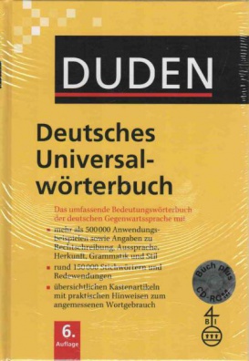 Duden Deutsches Universal-wörterbuvh + CD
