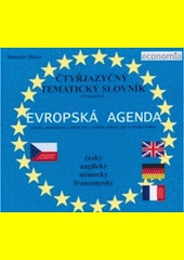 Evropská agenda - čtyřjazyčný tématický slovník Č-A-N-F