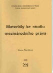 Materiály ke studiu mezinárodního práva