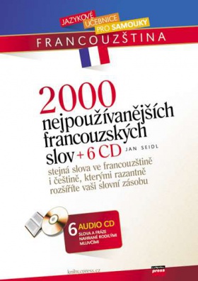 2000 nejpoužívanějších francouzských slov +6 audio CD