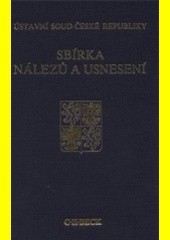 Sbírka nálezů a usnesení ÚS ČR, svazek 16