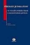 Přehled judikatury ve věcech civilního řízení s mez.prvkem