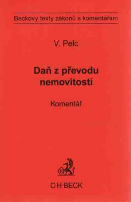 Daň z převodu nemovitostí - komentář