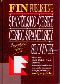 Španělsko-český,česko-španěl. slovník s nejnovějšími výrazy