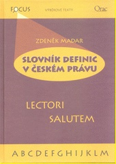 Slovník definic v českém právu