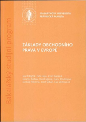 Základy obchodního práva v Evropě