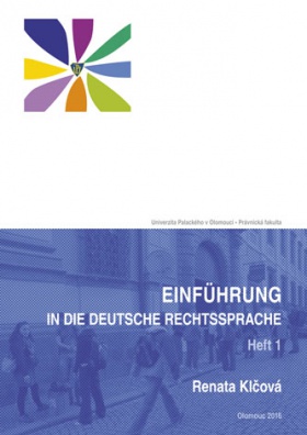 Einführung in die deutsche Rechtssprache (Helft 1)