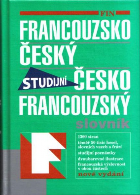 Francouzsko-český,česko-francouzský studijní slovník
