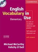 English Vocabulary in Use Elementary 2ed +CD ROM