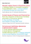 Aktuální otázky financí a finančního práva z hlediska fiskální a monetární podpory...