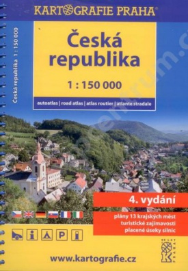 Autoatlas Česká republika 1 : 150 000