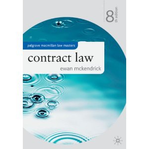 Contract Law; 8th edition