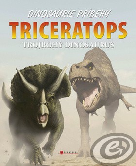 Triceratops trojrohý dinosaurus