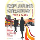 Exploring Strategy Text & Cases; 9th Edition