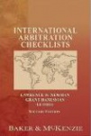 International Arbitration Checklists - 2nd Edition