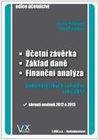 Účetní závěrka - Základ daně - Finanční analýza podnikatelských subjektů roku 2012