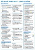 Microsoft Word 2010-rychlý přehled/karta A4/