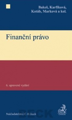 Finanční právo, 6. vydání