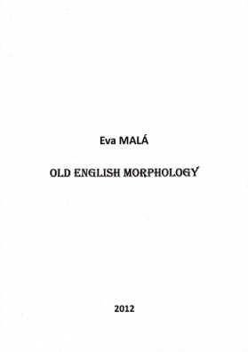 Old English Morphology