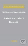 Zákon o advokácii. Komentár
