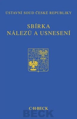 Sbírka nálezů a usnesení ÚS ČR, svazek 64 (vč. CD)
