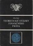 Teoretické otázky finančího práva