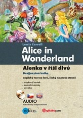Alice in Wonderland-Alenka v říši divů-dvojjazyčná kniha ČA
