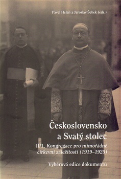 Československo a Svatý stolec II/1. Kongregace pro mimoř. církevní záležitosti (1919 - 1925)