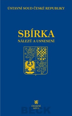 Sbírka nálezů a usnesení ÚS ČR, sv. 68 (vč. CD)