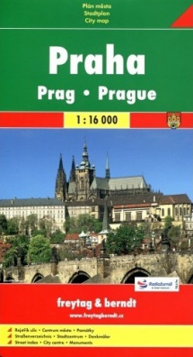 Praha 1:16 000 - mapa