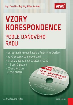 Vzory korespondence podle daňového řádu 2015 + CD, 2. vydání