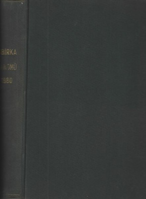 Sbírka zákonů - Československá socialistická republika, částka 1-45, ročník 1980